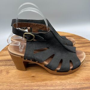 Dansko demetra heels black Gem